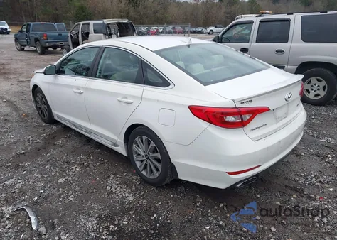 2017 Hyundai Sonata Sport z USA, uszkodzony, nr VIN 5NPE34AFXHH521927